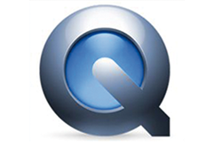 The QuickTime logo, which is very similar to Volvo’s