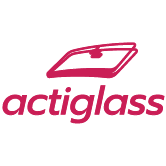 Logo société Actiglass et Glasspro Services, leader du remplacement de pare-brise. Prestation effectuée : Creation d'une galaxie d'une centaine de sites web de concessions du groupe AGPS avec backoffice unique ArteZya + MODX, hébergement site internet