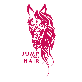 Logo Jump your hair. Prestation effectuée : Webmastering technique Magento2, hébergement site marchand