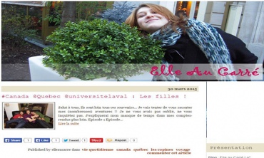 Un site pliable pour le blog Elle au carré