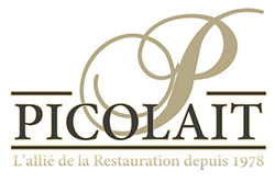Le nouveau logo de la société Picolait véhicule la nouvelle image de l'entreprise, non plus centrée sur les produits laitiers, mais sur les nouveauxproduits pour les métiers de la restauration