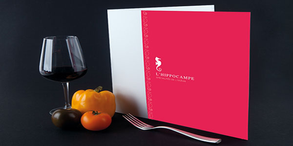 Menu indéchirable imperméable pour une bonne image de votre restaurant