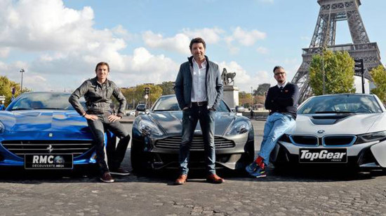  l'émission TOP GEAR de la BBC cliente de AmaZili Communication