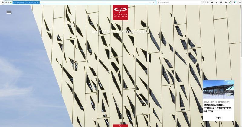 le site web chabanne + partners